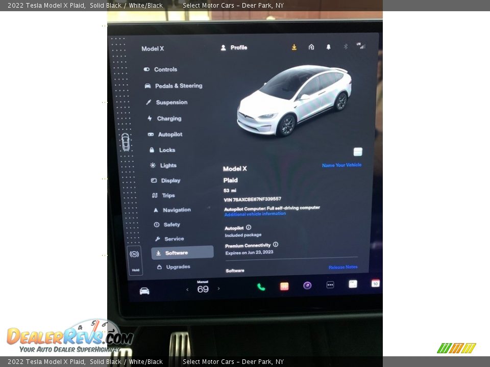 Navigation of 2022 Tesla Model X Plaid Photo #17