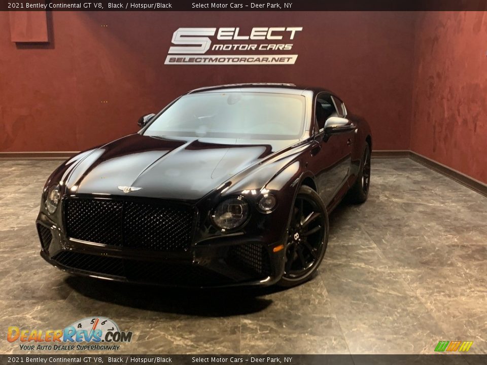 2021 Bentley Continental GT V8 Black / Hotspur/Black Photo #1