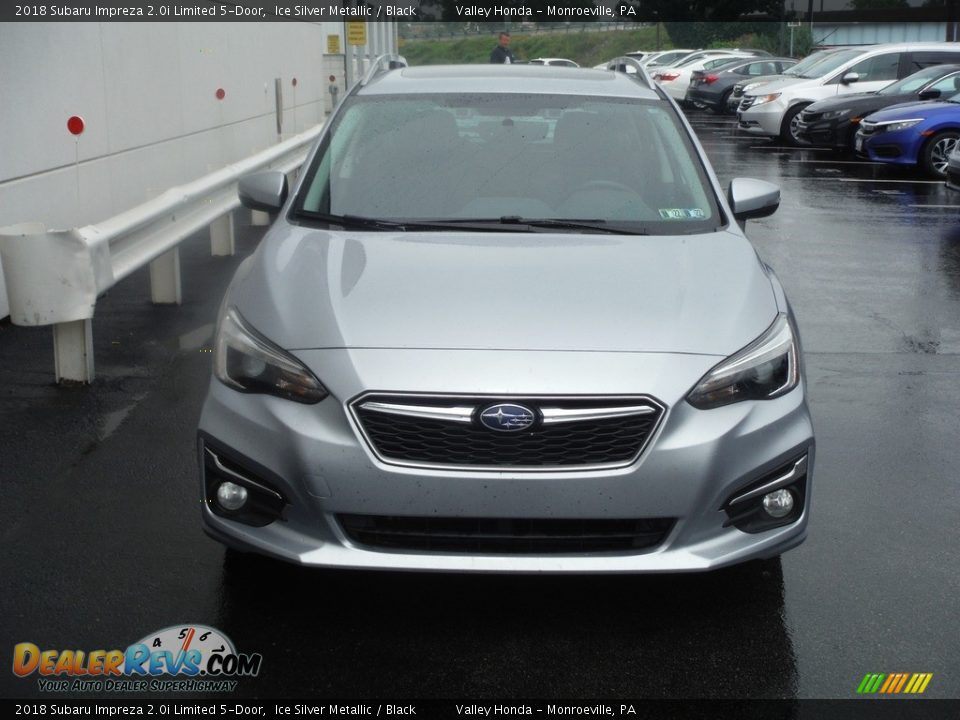 2018 Subaru Impreza 2.0i Limited 5-Door Ice Silver Metallic / Black Photo #5