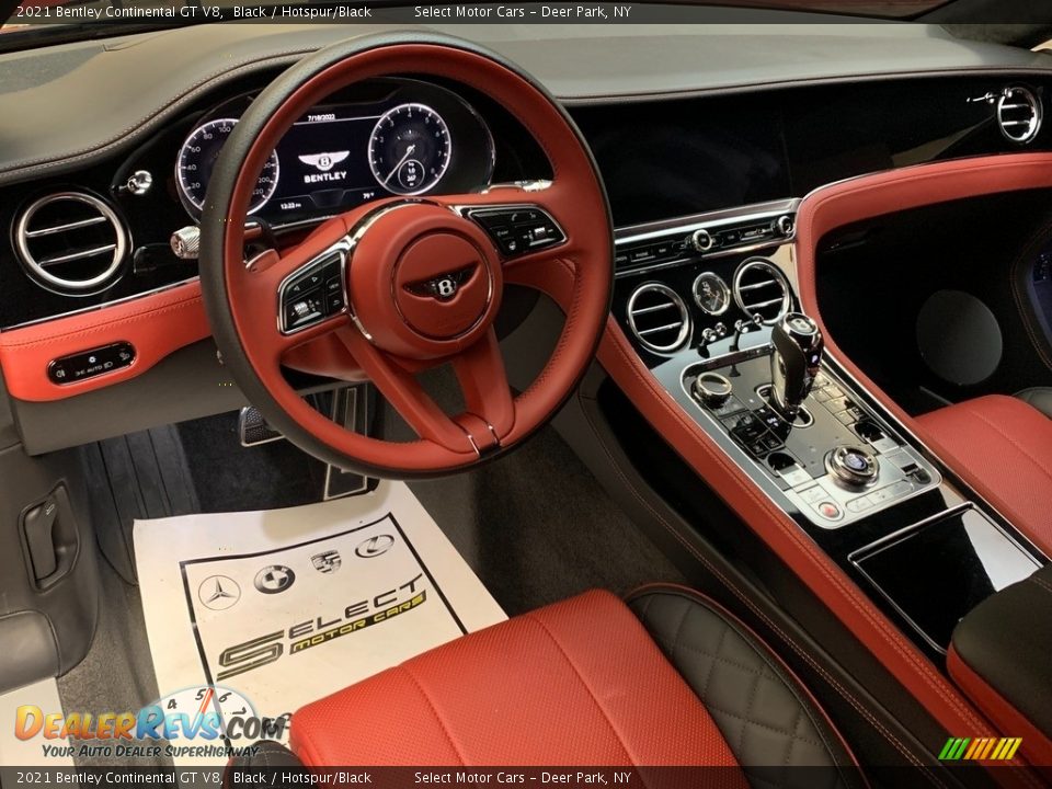 Hotspur/Black Interior - 2021 Bentley Continental GT V8 Photo #8