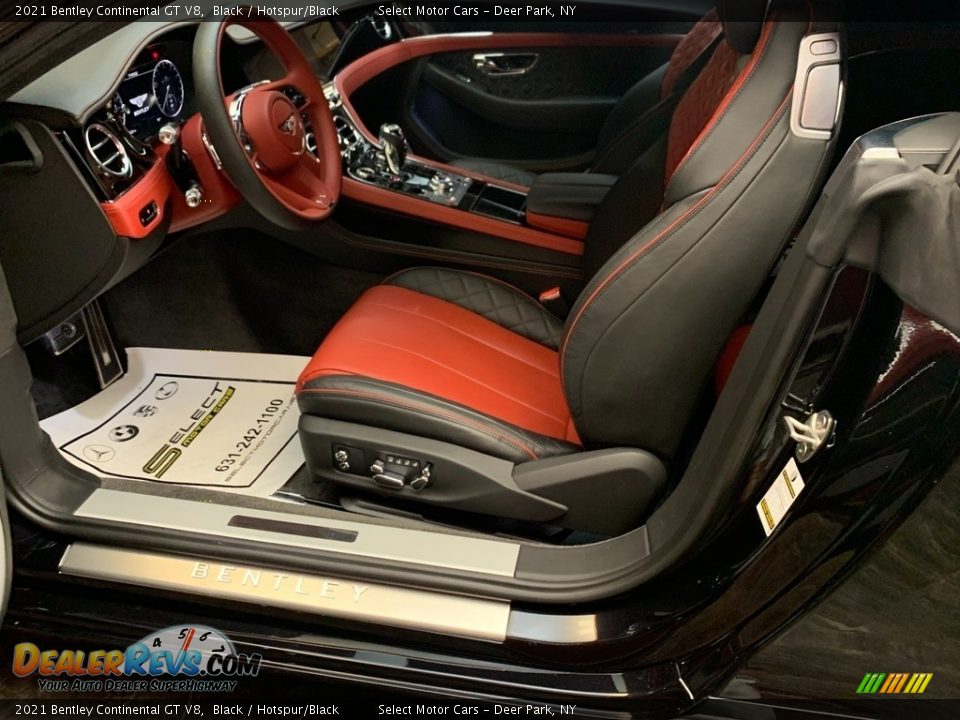 Front Seat of 2021 Bentley Continental GT V8 Photo #9