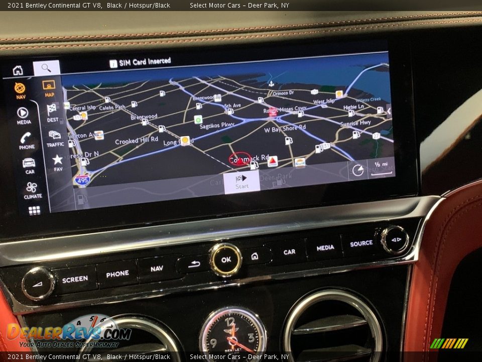 Navigation of 2021 Bentley Continental GT V8 Photo #10