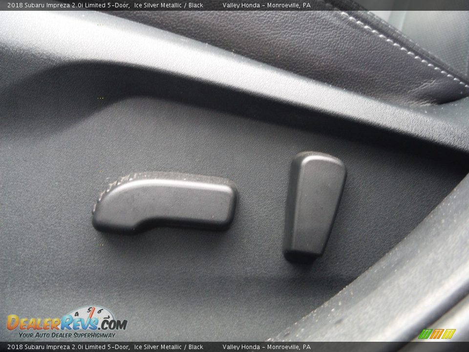 2018 Subaru Impreza 2.0i Limited 5-Door Ice Silver Metallic / Black Photo #14