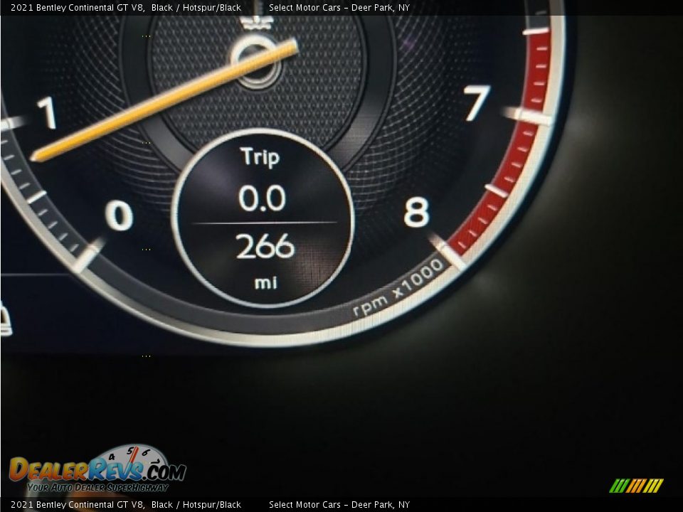 2021 Bentley Continental GT V8 Gauges Photo #17