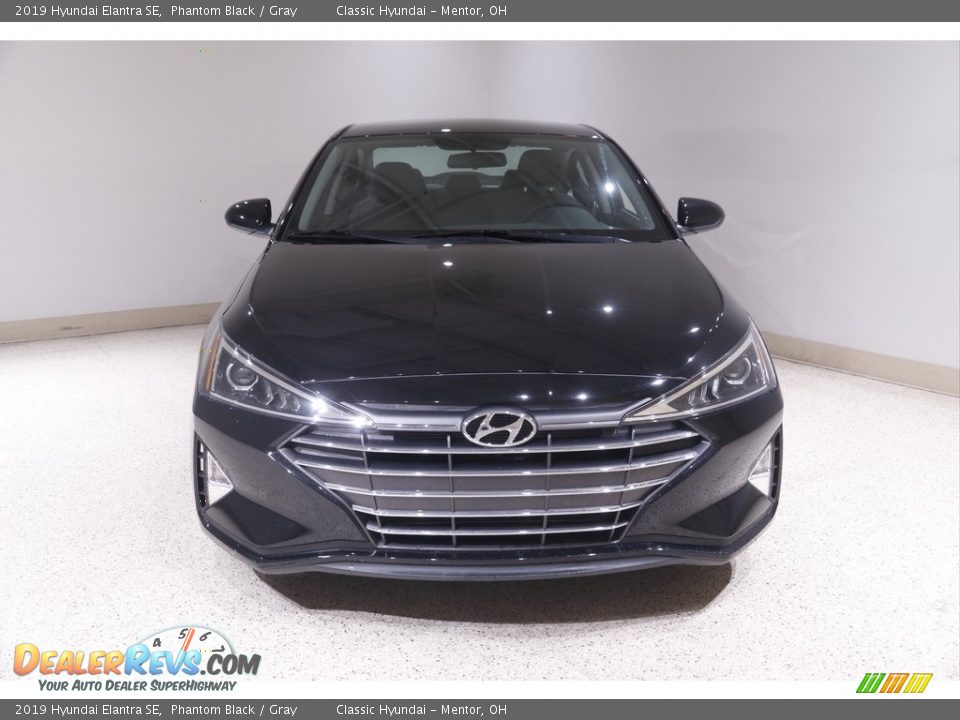 2019 Hyundai Elantra SE Phantom Black / Gray Photo #2