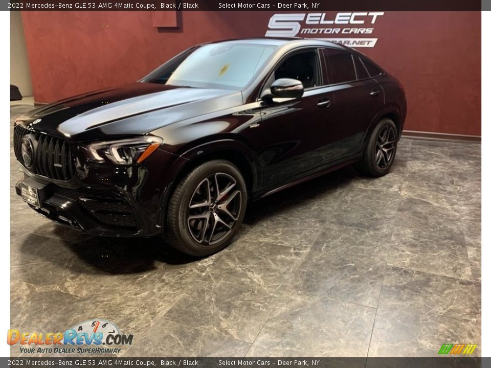 2022 Mercedes-Benz GLE 53 AMG 4Matic Coupe Black / Black Photo #6