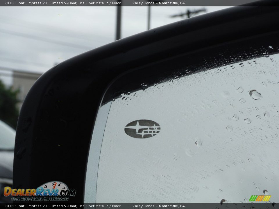 2018 Subaru Impreza 2.0i Limited 5-Door Ice Silver Metallic / Black Photo #24