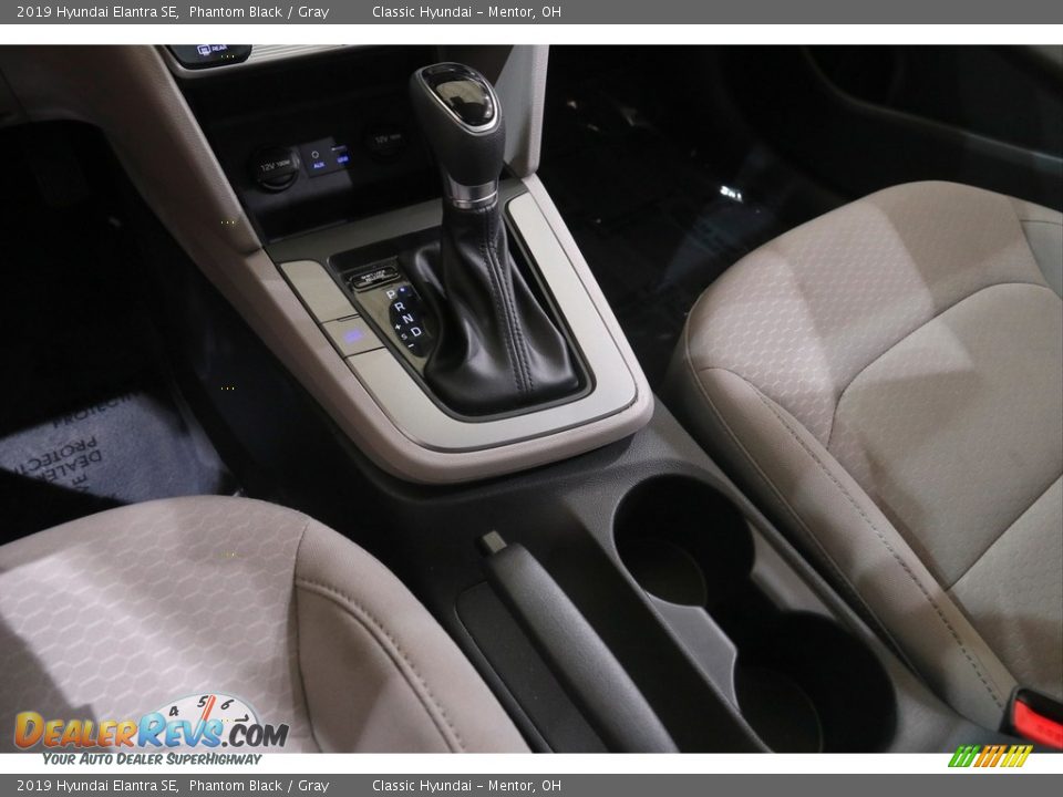 2019 Hyundai Elantra SE Phantom Black / Gray Photo #14