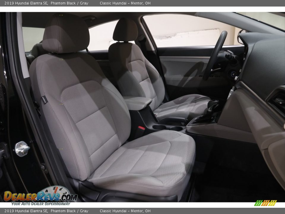 2019 Hyundai Elantra SE Phantom Black / Gray Photo #15