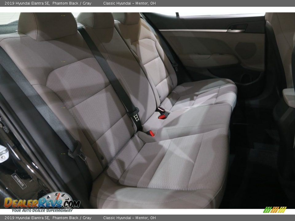 2019 Hyundai Elantra SE Phantom Black / Gray Photo #16