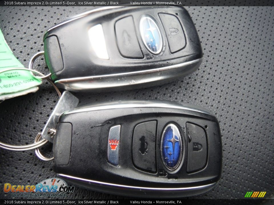 Keys of 2018 Subaru Impreza 2.0i Limited 5-Door Photo #29