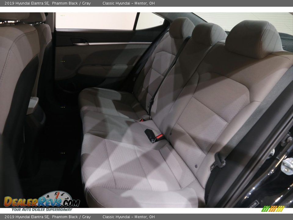 2019 Hyundai Elantra SE Phantom Black / Gray Photo #17