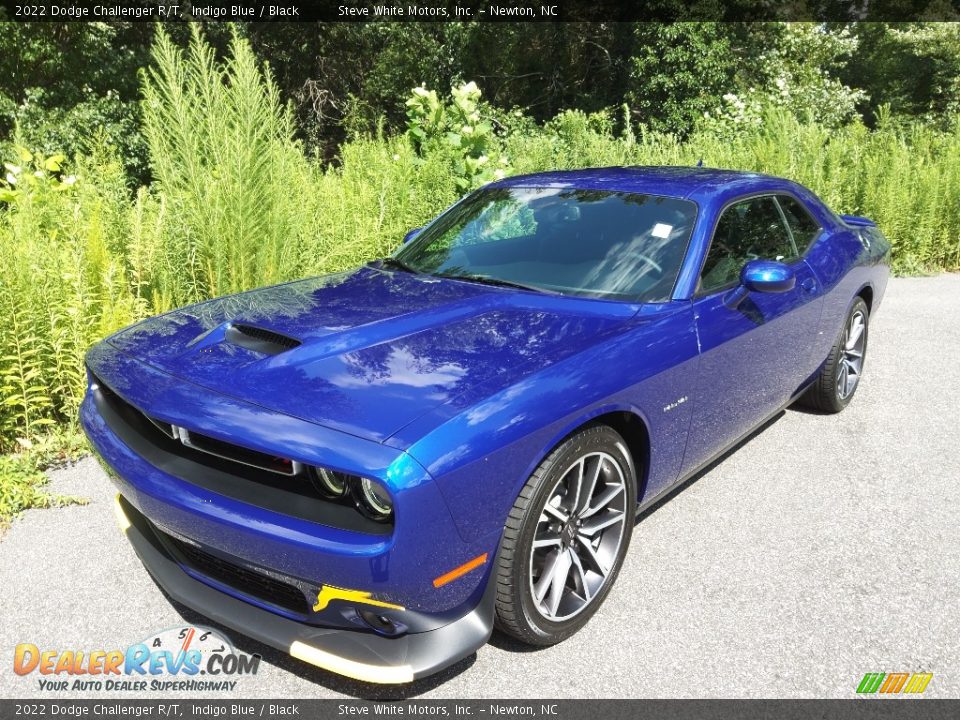 2022 Dodge Challenger R/T Indigo Blue / Black Photo #2