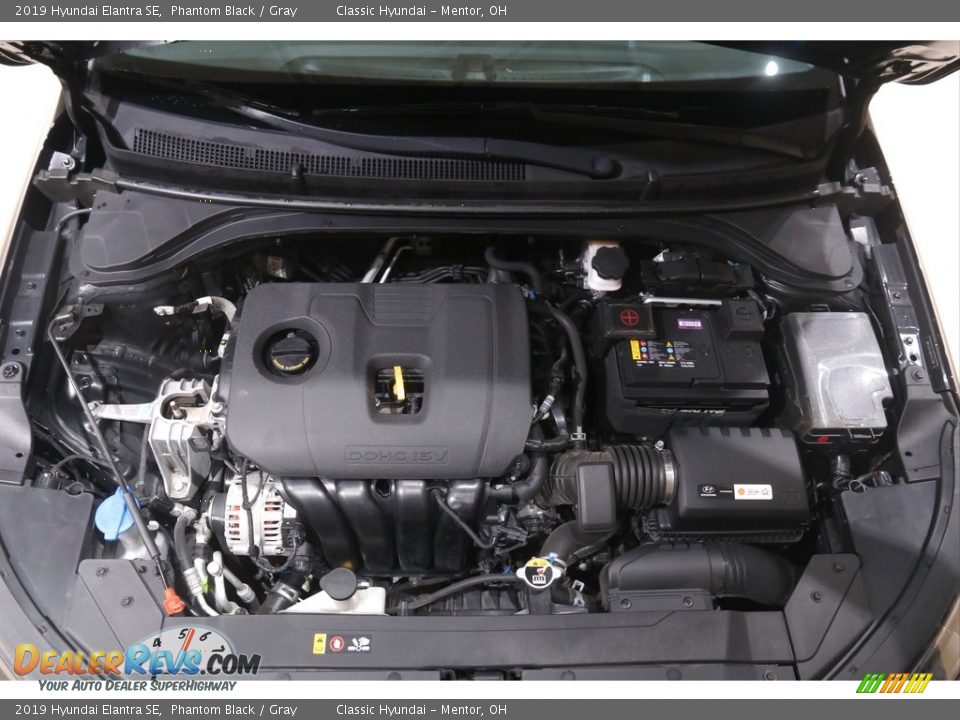 2019 Hyundai Elantra SE Phantom Black / Gray Photo #19
