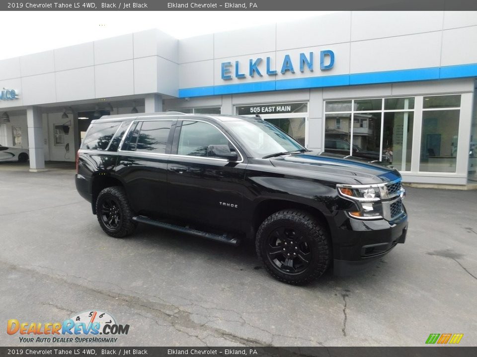 2019 Chevrolet Tahoe LS 4WD Black / Jet Black Photo #1