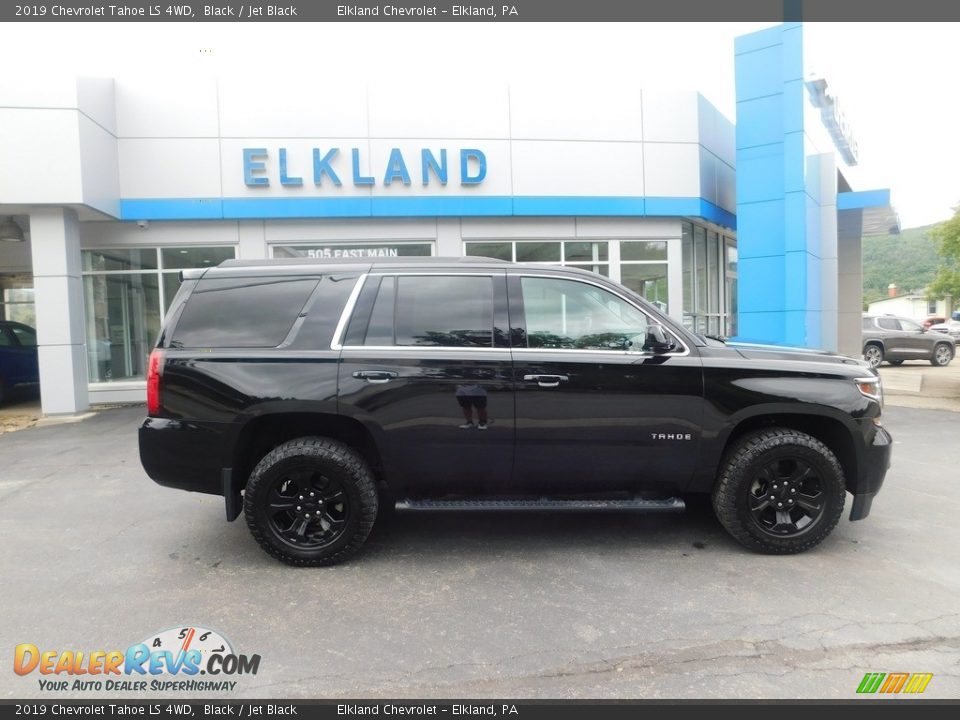 2019 Chevrolet Tahoe LS 4WD Black / Jet Black Photo #2