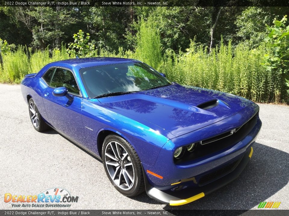 2022 Dodge Challenger R/T Indigo Blue / Black Photo #4