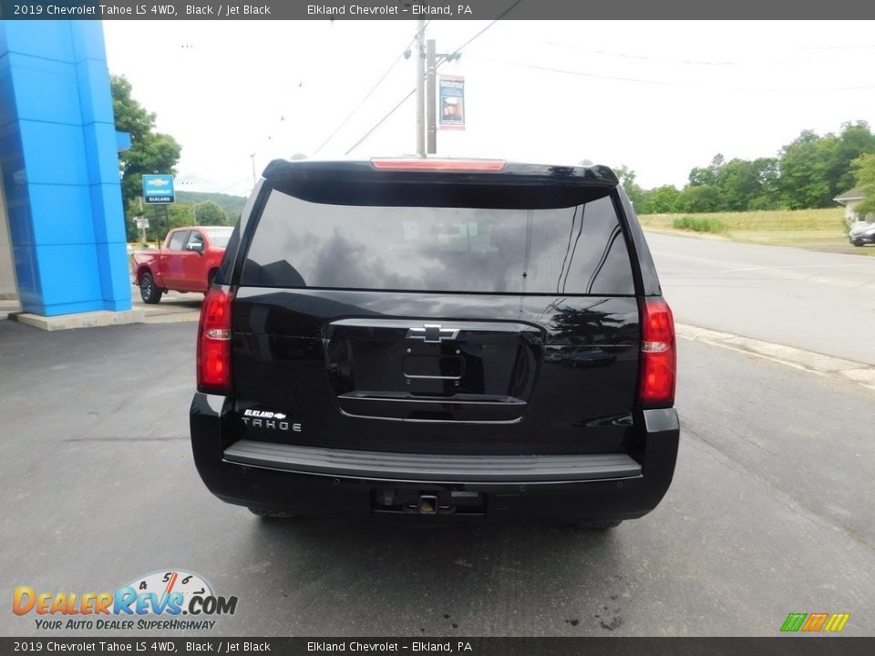 2019 Chevrolet Tahoe LS 4WD Black / Jet Black Photo #4