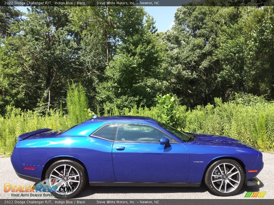 2022 Dodge Challenger R/T Indigo Blue / Black Photo #5