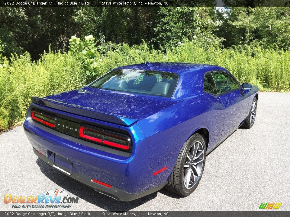 2022 Dodge Challenger R/T Indigo Blue / Black Photo #6