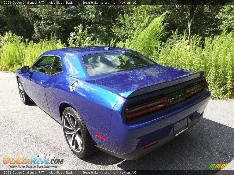 2022 Dodge Challenger R/T Indigo Blue / Black Photo #8