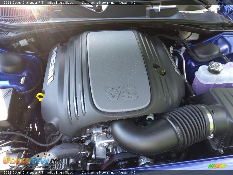 2022 Dodge Challenger R/T Indigo Blue / Black Photo #9
