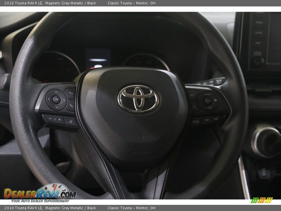2019 Toyota RAV4 LE Magnetic Gray Metallic / Black Photo #7
