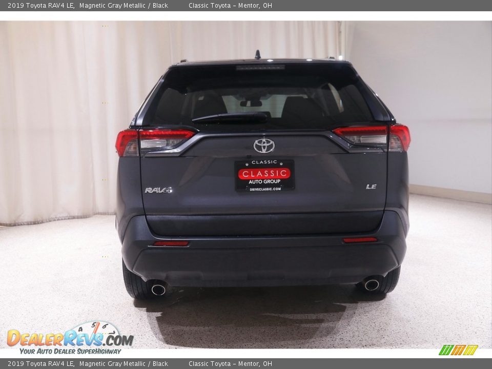 2019 Toyota RAV4 LE Magnetic Gray Metallic / Black Photo #17