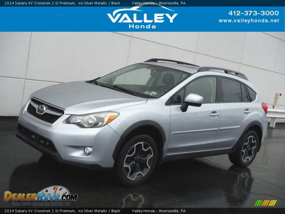 2014 Subaru XV Crosstrek 2.0i Premium Ice Silver Metallic / Black Photo #1