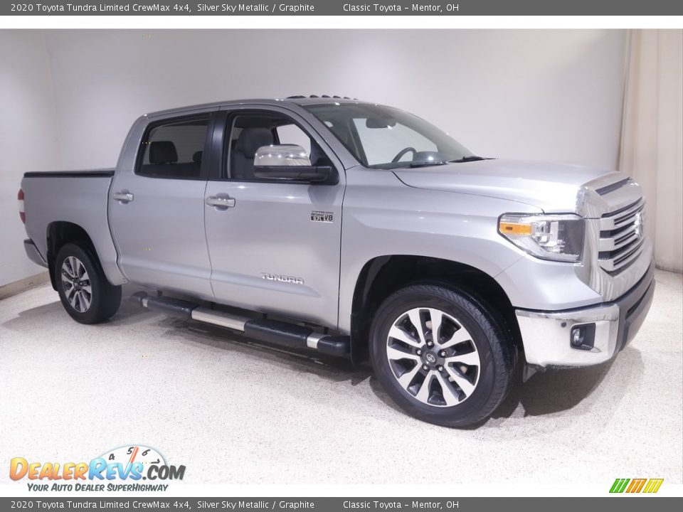 2020 Toyota Tundra Limited CrewMax 4x4 Silver Sky Metallic / Graphite Photo #1