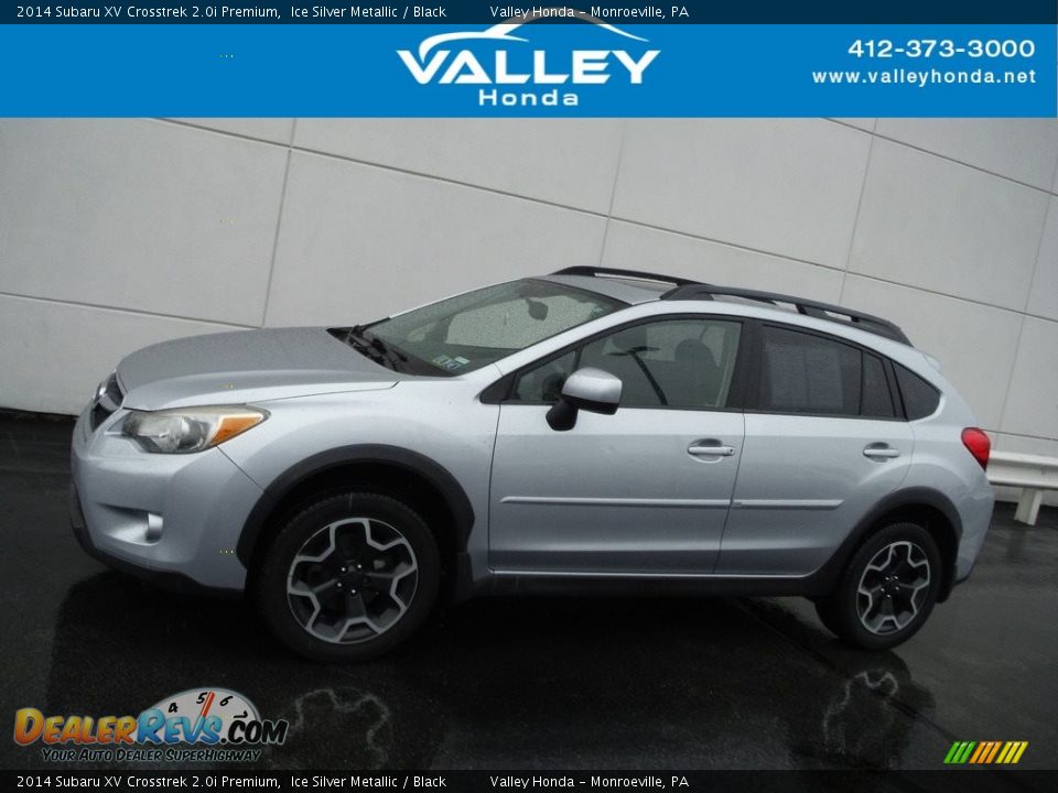 2014 Subaru XV Crosstrek 2.0i Premium Ice Silver Metallic / Black Photo #2