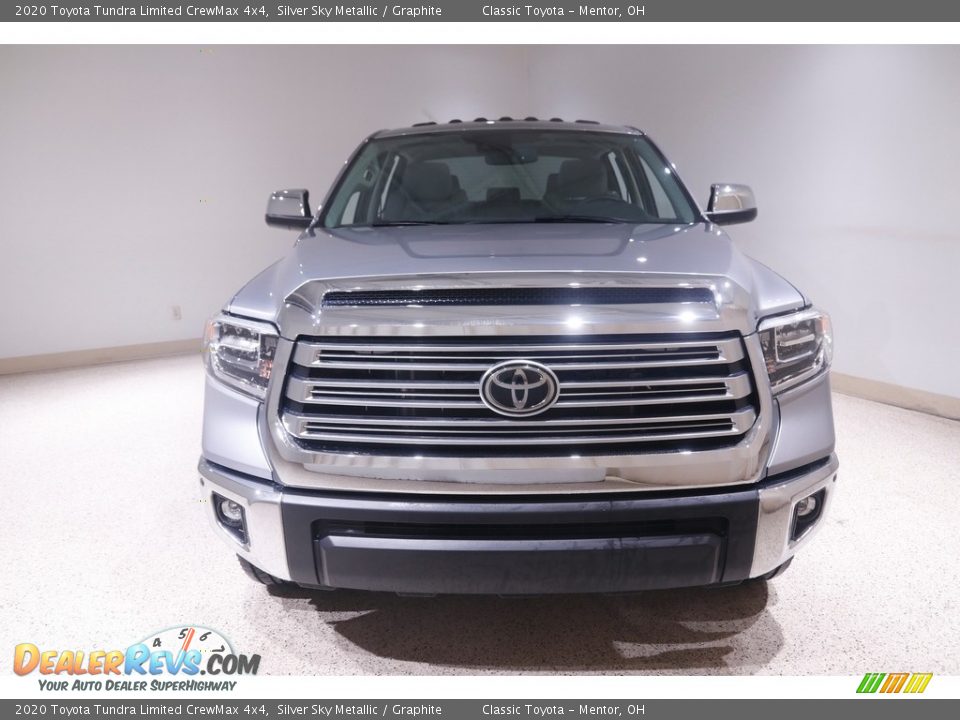 2020 Toyota Tundra Limited CrewMax 4x4 Silver Sky Metallic / Graphite Photo #2