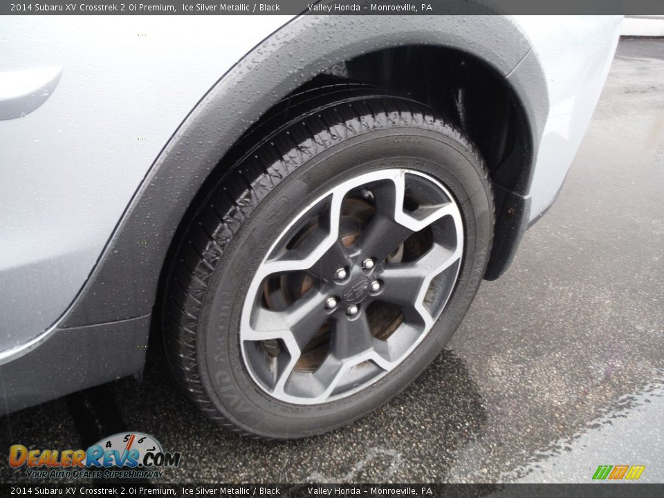 2014 Subaru XV Crosstrek 2.0i Premium Ice Silver Metallic / Black Photo #4