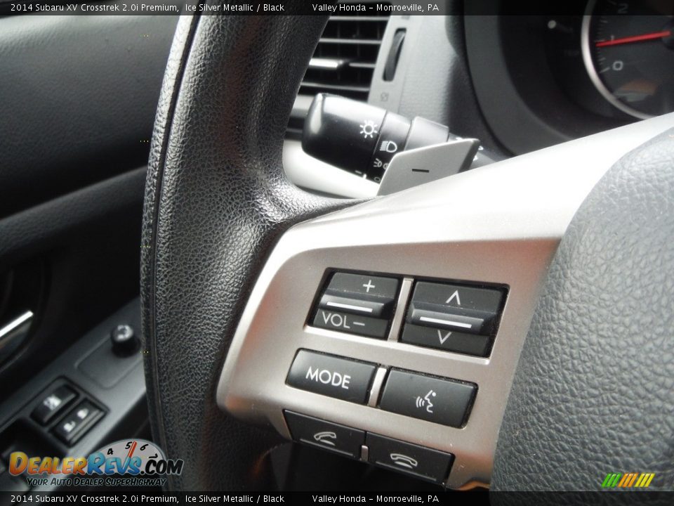 2014 Subaru XV Crosstrek 2.0i Premium Ice Silver Metallic / Black Photo #19