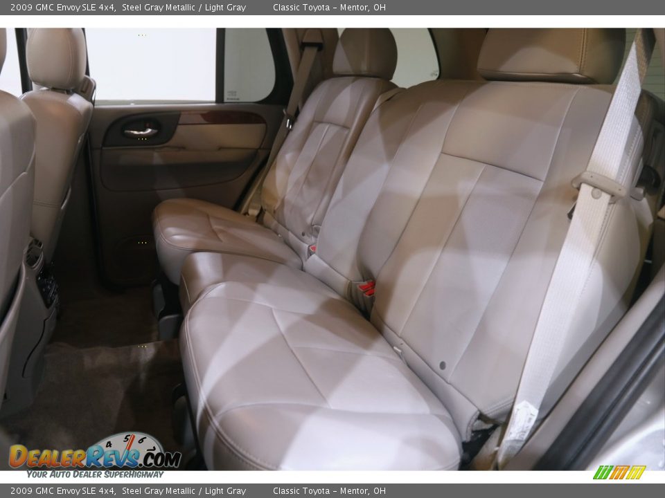 Rear Seat of 2009 GMC Envoy SLE 4x4 Photo #14