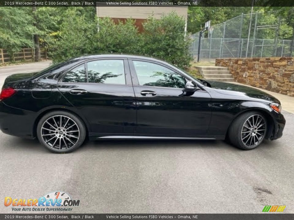 2019 Mercedes-Benz C 300 Sedan Black / Black Photo #1