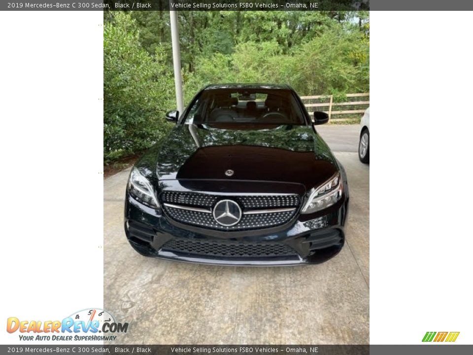 2019 Mercedes-Benz C 300 Sedan Black / Black Photo #3