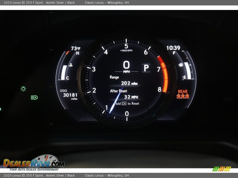 2020 Lexus ES 350 F Sport Gauges Photo #8