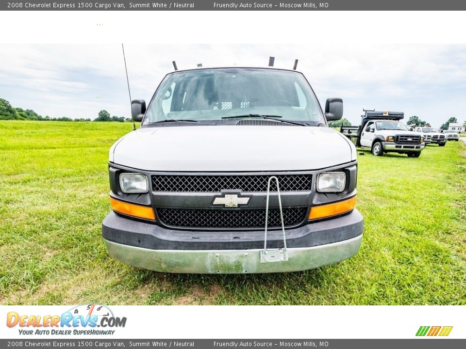 2008 Chevrolet Express 1500 Cargo Van Summit White / Neutral Photo #9