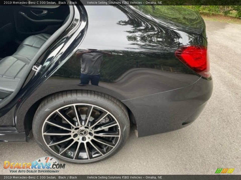 2019 Mercedes-Benz C 300 Sedan Black / Black Photo #15