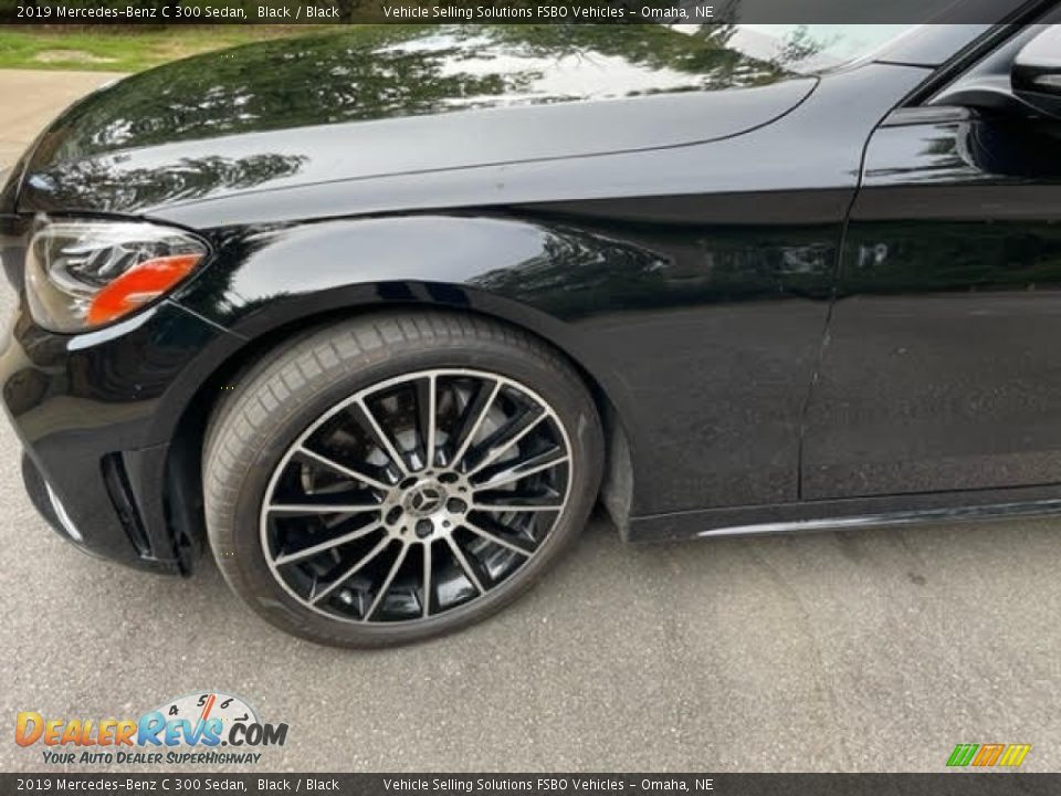 2019 Mercedes-Benz C 300 Sedan Black / Black Photo #16