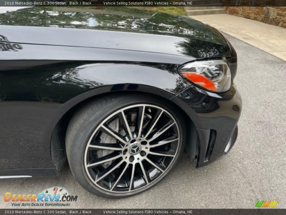 2019 Mercedes-Benz C 300 Sedan Black / Black Photo #21