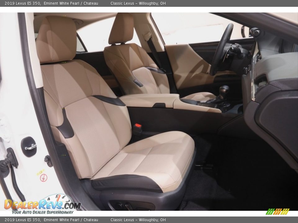 2019 Lexus ES 350 Eminent White Pearl / Chateau Photo #18