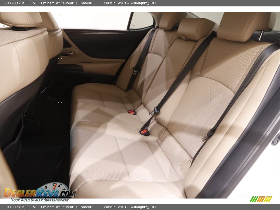 2019 Lexus ES 350 Eminent White Pearl / Chateau Photo #20