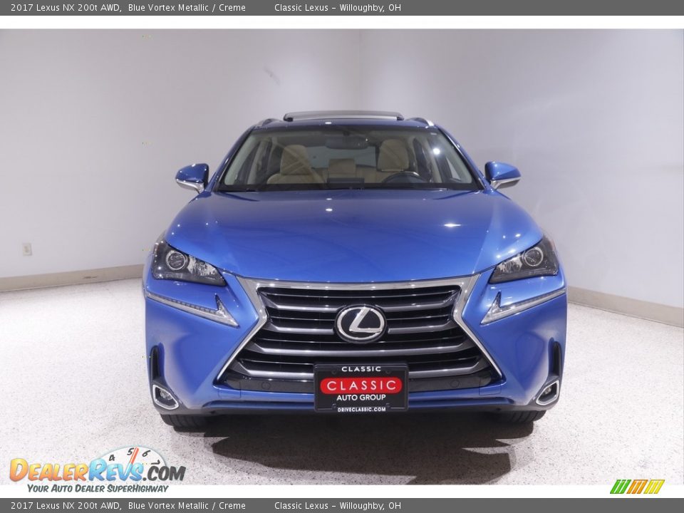 2017 Lexus NX 200t AWD Blue Vortex Metallic / Creme Photo #2