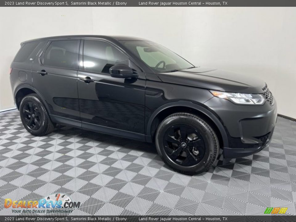 2023 Land Rover Discovery Sport S Santorini Black Metallic / Ebony Photo #12