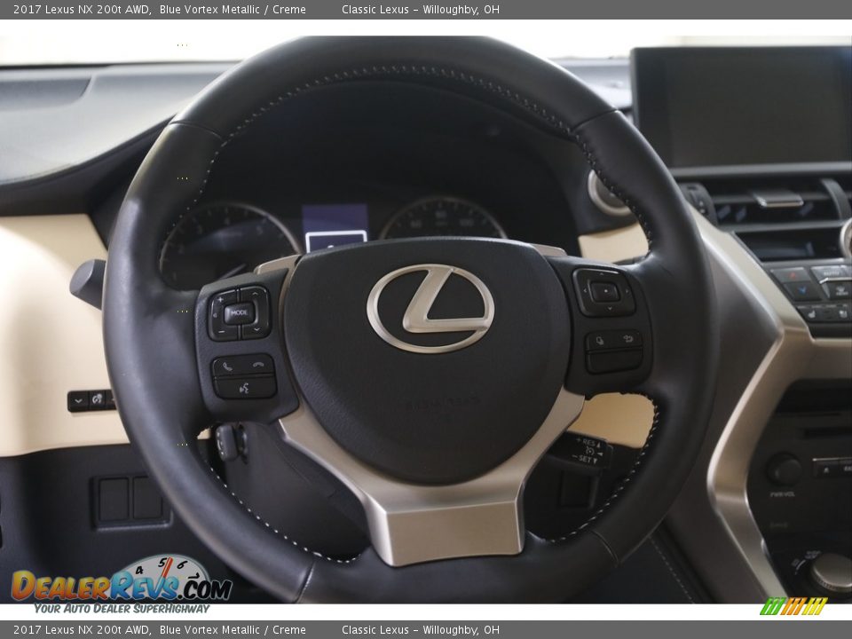 2017 Lexus NX 200t AWD Steering Wheel Photo #7