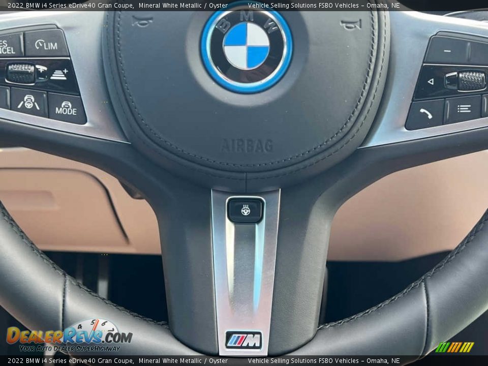 2022 BMW i4 Series eDrive40 Gran Coupe Steering Wheel Photo #8