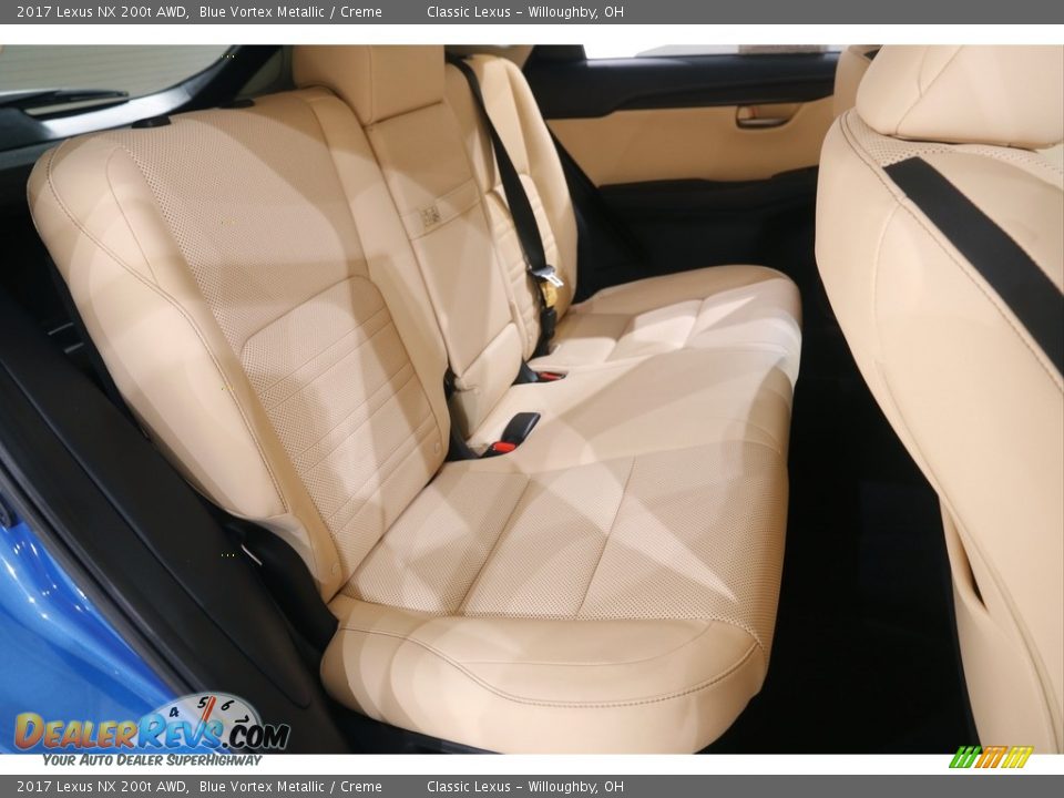 Rear Seat of 2017 Lexus NX 200t AWD Photo #17