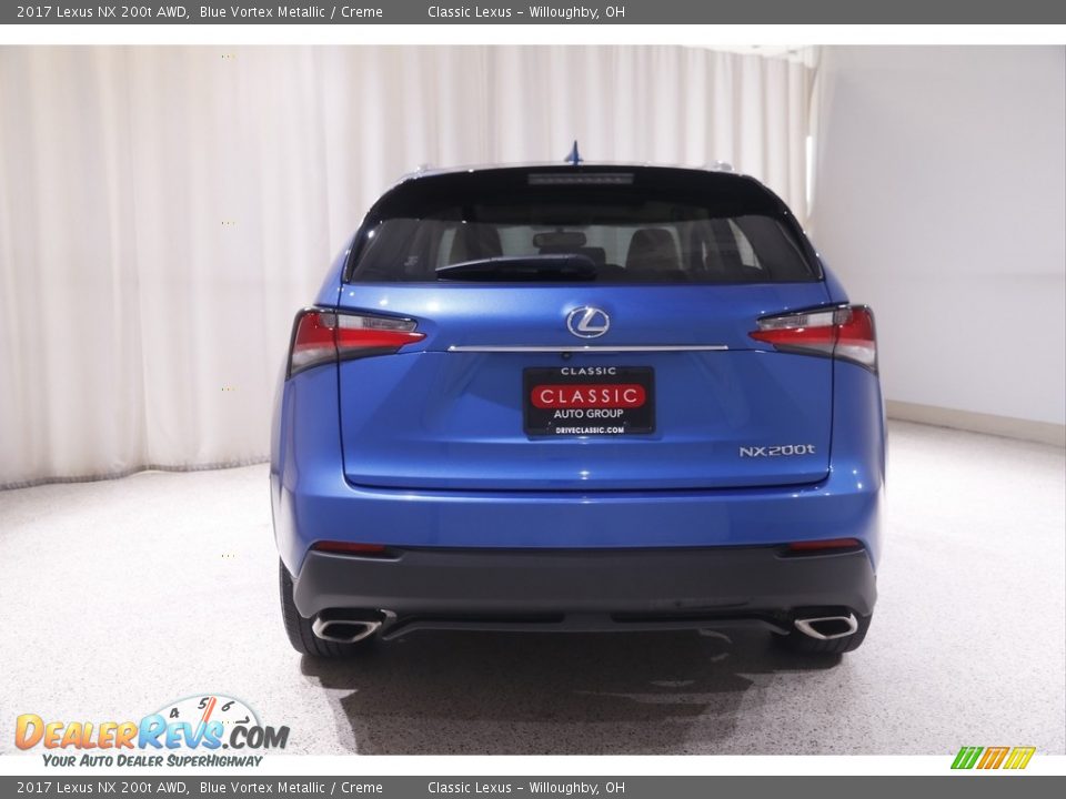 2017 Lexus NX 200t AWD Blue Vortex Metallic / Creme Photo #19